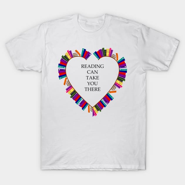 Reading Quote & Cute Graphic Design, Book Lover Back to School Book Lover's Day T-Shirt by tamdevo1